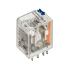 Csatolórelé 5A 4-v dugaszolós 21.6-31.2VDC monostabil IP20 DRM570024LT Weidmüller