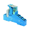 Csatolórelé 8A 2v dugaszolós 8A 24VDC monostabil IP20 LED 4C.P2.9.024.0050 FINDER