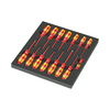 Csavarhúzó készlet szivacstálcás 2plusminus 16-darabos 1000V 2-PH 2-PZ 9711 VDE Set 1 WERA