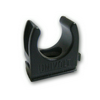 Csőbilincs halogénmentes 16mm-csőátmérőhöz műanyag 1-csőhöz fekete sorolható HFCL 16 Dietzel