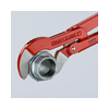 Csőfogó S-alakú pofa 680mm piros 120mm-befogás KNIPEX