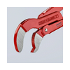 Csőfogó S-alakú pofa 680mm piros 120mm-befogás KNIPEX