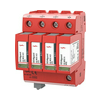 Túlfeszültség-korlátozó DEHNguard C 3P+N T2 TN-S 230V/AC 4M +távjelző érintkező DG MD TNS ACI 275 FM DEHN