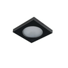Dekorációs keret max. 35W MR16/PAR16 fényforráshoz IP20 fekete alumínium FLINI IP44 DSL-B KANLUX