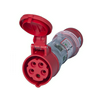 Diganosztikai adapter 16A 400VAC IP44 5P piros PCE