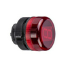 Digitális kijelző fej kerek piros magas fekete műanyag-előlapgyűrű IP65 Harmony XAC Schneider
