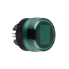 Digitális kijelző fej kerek zöld magas fekete műanyag-előlapgyűrű IP65 Harmony XAC Schneider
