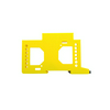 DIN-sín adapter 2db RGBW2 reléhez 100x59x17,5mm sárga  RGBW2-DUP Shelly