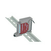 DIN-sín adapter PLUS Gen3 WAVE/Nous retr. reléhez 50x58x14mm szürk  SHELLYR3-STD Shelly