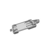 DIN-sín adapter relékhez 114x52x6mm szürke  DR Sonoff