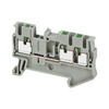 Átmenő sorkapocs TS35 1-szint 3-poz 0.2-2.5mm2/érvéghüvely 24A szürke Linergy TR Schneider