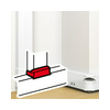 Bepattintható kábelcsatorna T-idom 105x50-hez 130mm x 50mm 105mm-sz/leágazó műanyag DLP LEGRAND