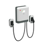 E-autó töltő 60A/DC RFID 3G Etherne LCD CCS2+CHAdeMO 2x7m-kábel 2x TWB CE 24 CJ 7T-7M-0-0 ABB