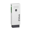 E-autó töltőoszlop RFID 3-fázis 2x 22kW álló 2xT2aljzat IP54 acél EVlink Schneider