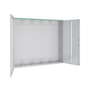 Szekrény fali teli ajtós acél 1100mm x 1300mm x 210mm IP44 fehér Easy PrismaSeT XL Schneider