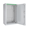 Szekrény fali teli ajtós acél 500mm x 300mm x 210mm IP44 fehér 1ajtó Easy PrismaSeT XL Schneider