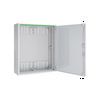 Szekrény fali teli ajtós acél 650mm x 550mm x 210mm IP44 fehér 1ajtó Easy PrismaSeT XL Schneider