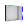 Szekrény fali teli ajtós acél 960mm x 800mm x 210mm IP44 fehér 1ajtó Easy PrismaSeT XL Schneider