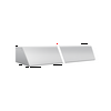 Kábelrendező fedél 1300mm sz. szekrényhez 1304mm x 143mm x 145mm fém Easy PrismaSeT XL Schneider