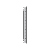 Oszlopprofil függőleges +csavarok (2db) 16mm x 300mm x 25mm fém Easy PrismaSeT XL Schneider