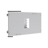 Beépítőkészlet fekvő INS/CVS/NSX megszakítóhoz homloklappal 250A 500mm Easy PrismaSeT XL Schneider