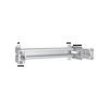 Kábelrögzítő profilsín állítható mélységű oszlopra 244mm x 59mm x fém Easy PrismaSeT XL Schneider