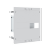 Beépítőkészlet 2 álló NSXm megszakítóhoz homloklappal 160A 250mm Easy PrismaSeT XL Schneider