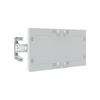 Beépítőkészlet DIN-sínnel sorkapocshoz homloklappal 150mm x 250mm Easy PrismaSeT XL Schneider