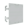 Beépítőkészlet DIN-sínnel sorkapocshoz homloklappal 300mm x 250mm Easy PrismaSeT XL Schneider