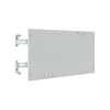 Beépítőkészlet DIN-sínnel sorkapocshoz homloklappal 300mm x 500mm Easy PrismaSeT XL Schneider