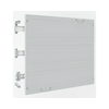 Beépítőkészlet DIN-sínnel sorkapocshoz homloklappal 450mm x 500mm Easy PrismaSeT XL Schneider