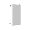 Homloklap teli 48M fehér 250mm x 600mm x 8U kezeletlen műanyag Easy PrismaSeT XL Schneider