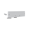 Homloklap teli 6M fehér (2db) 250mm x 75mm x 1U kezeletlen műanyag Easy PrismaSeT XL Schneider