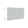 Homloklap teli 48M fehér 500mm x 300mm x 4U kezeletlen műanyag Easy PrismaSeT XL Schneider