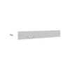Homloklap teli 12M fehér (2db) 500mm x 75mm x 1U kezeletlen műanyag Easy PrismaSeT XL Schneider
