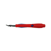Elektronikai finomvágó fogó max.d0,2/1,6mm  nyitórugós piros-kék normál 150mm x szigetelt Slim Knips KNIPEX