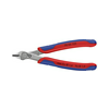 Elektronikai oldalcsípő fogó 54HRC max.d1,6/1mm nyitórugós piros-kék normál Super Knips KNIPEX