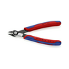 Elektronikai fogó 62HRC max.d1,6/1,2mm nyitórugós piros-kék normál 125mm Super Knips KNIPEX