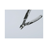 Elektronikai fogó 62HRC max.d1,6/1,2mm nyitórugós szürke-fekete normál 125mm Super Knips KNIPEX