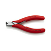 Homlokcsípő fogó elektronikai 56HRC max.d2/1/0,6mm 115mm x 11mm-sz/fej KNIPEX