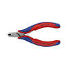 Homlokcsípő fogó elektronikai 56HRC max.d1,5/1/0,5mm 115mm 11mm-sz/fej KNIPEX