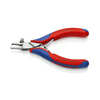 Vezetékcsupaszító fogó elektronikai csavarosan állítható piros-kék 0.10-0.80mm KNIPEX