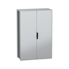 Elosztómező 2teli ajtós szerelőlappal acél 1800mm x 1200mm x 500mm IP55 PanelSeT SFN Schneider