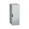 Elosztómező teli ajtós szerelőlap nélkül acél 1600mm x 600mm x 800mm IP55 PanelSeT SFN Schneider