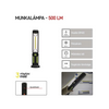 LED szerelőlámpa mágneses Li-ion 2000mAh 3,7V DC + töltő (AC és DC) 500lm IP43 EMOS