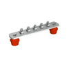 EPH-sín 5xM10 V2A-csavar szigetelt nemesacél V2A fix 40mm x 5mm x 220mm x EPH J.PRÖPSTER