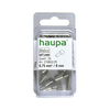 Érvéghüvely SmallPack (25db) szigetelt normál 0.75mm2 8mm-hüvelyhossz szürke 270803/25 Haupa