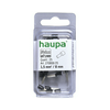 Érvéghüvely SmallPack (25db) szigetelt normál 1.5mm2 8mm-hüvelyhossz fekete 270808/25 Haupa