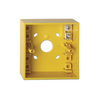 Fali doboz hátsó rész DM7xx kézi jelzésadóhoz  IP24D sárga 88x88x32mm  UTCF