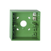 Fali doboz hátsó rész DM7xx kézi jelzésadóhoz  IP24D zöld 88x88x32mm  UTCF